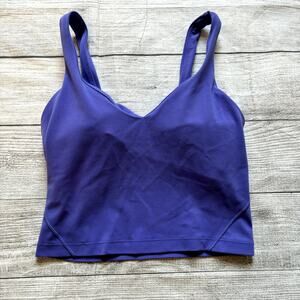 Lululemon Align Tank Top Charged Indigo Women Size 4